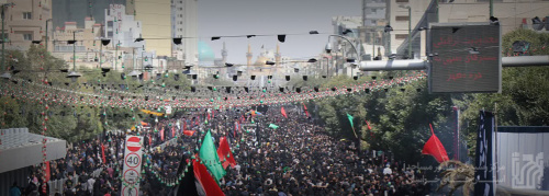 حماسه مسجدی‌های مشهد در راهپیمایی جاماندگان اربعین
