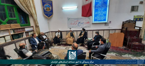 بازدید مسئولان منطقه شهید اشرفی اصفهانی از مسجد ابالفضلی‌های محله ایثارگران 