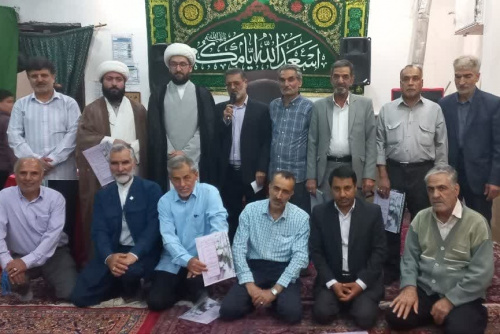 تکریم از معلمان و اساتید در مسجد امام علی(ع) بلوار دلاوران مشهد