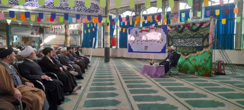 برگزاری همایش فجرآفرینان مساجد ناحیه شهید تقی پور