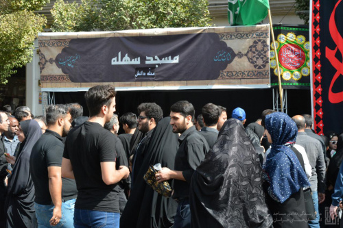 گزارش تصویری فعالیت مواکب در راهپیمایی جاماندگان اربعین مشهد (1)