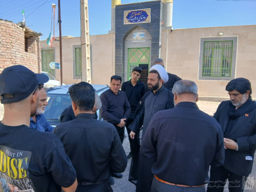 سرکشی رئیس مرکز رسیدگی به امور مساجد خراسان جنوبی از روستای دره عباس بخش قهستان