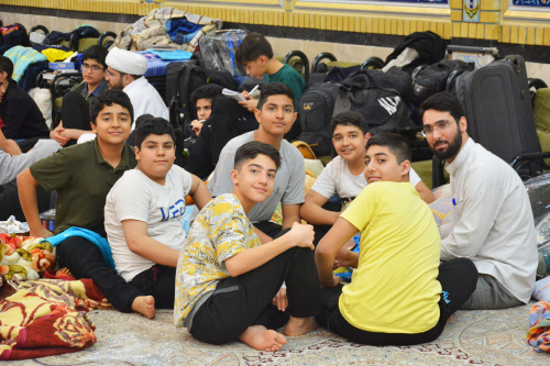 اعکتاف دانش‌آموزشی در مساجد مشهد