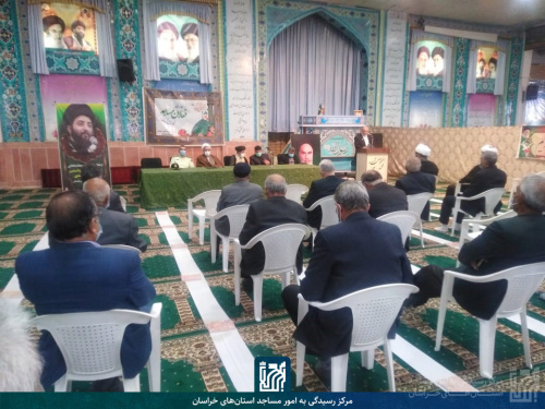 همایش فعالان مساجد شهرستان بجستان برگزار شد