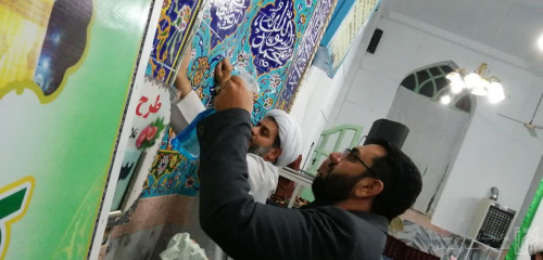  گزارش تصویری/ غبارروبی و عطر افشانی مساجد شهرستان های خراسان جنوبی