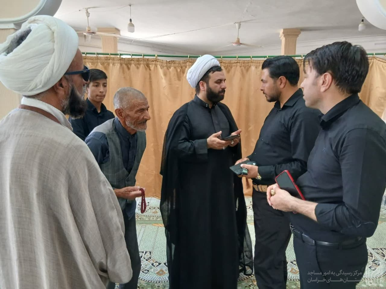 سرکشی رئیس مرکز رسیدگی به امور مساجد خراسان جنوبی از مساجد تعدادی از روستاهای بخش قهستان