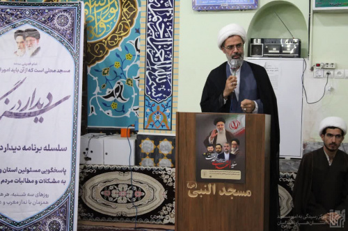 چهل و نهمین برنامه «دیدار در سنگر» در مسجد النبی (ص) بجنورد برگزار شد