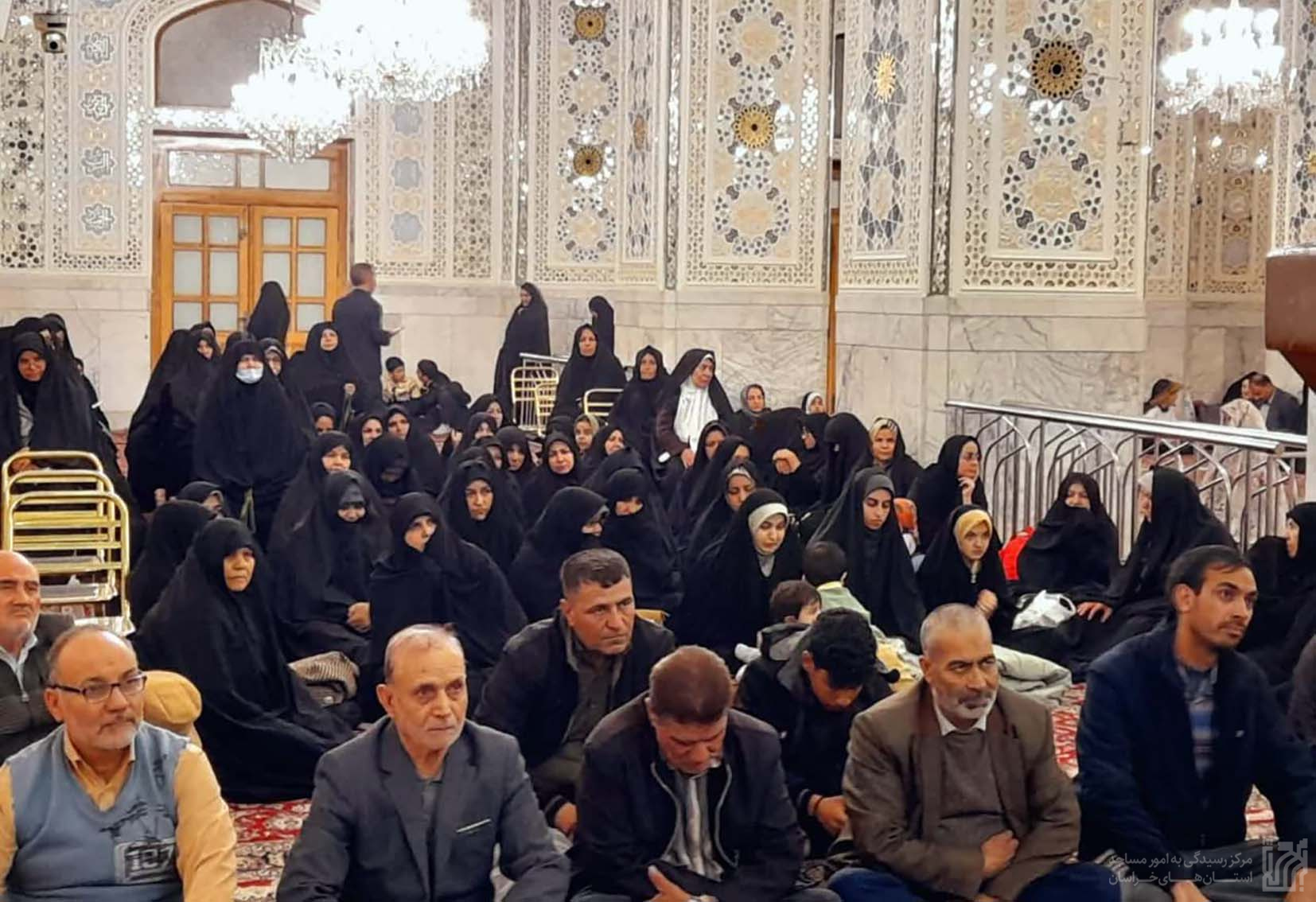 بیش از دوهزار نفر، در ضیافت رضوان به همت مساجد مهمان حضرت رضا شدند